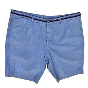Massimo Dutti Shorts Blue Golf Men’s Flat Front Sz 40